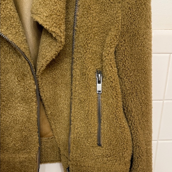 Zara Tan Teddy Jacket - Picture 3 of 4